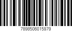 Código de barras (EAN, GTIN, SKU, ISBN): '7898506015979'