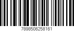 Código de barras (EAN, GTIN, SKU, ISBN): '7898506258161'