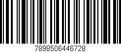 Código de barras (EAN, GTIN, SKU, ISBN): '7898506446728'