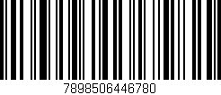 Código de barras (EAN, GTIN, SKU, ISBN): '7898506446780'