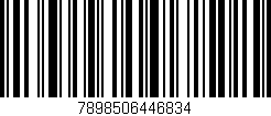 Código de barras (EAN, GTIN, SKU, ISBN): '7898506446834'