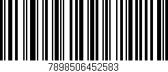 Código de barras (EAN, GTIN, SKU, ISBN): '7898506452583'