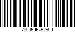 Código de barras (EAN, GTIN, SKU, ISBN): '7898506452590'