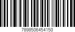 Código de barras (EAN, GTIN, SKU, ISBN): '7898506454150'