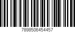 Código de barras (EAN, GTIN, SKU, ISBN): '7898506454457'