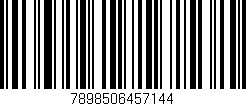 Código de barras (EAN, GTIN, SKU, ISBN): '7898506457144'