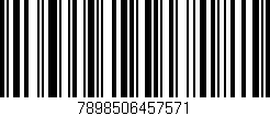 Código de barras (EAN, GTIN, SKU, ISBN): '7898506457571'