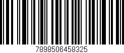 Código de barras (EAN, GTIN, SKU, ISBN): '7898506458325'