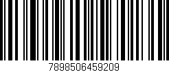 Código de barras (EAN, GTIN, SKU, ISBN): '7898506459209'