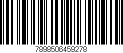Código de barras (EAN, GTIN, SKU, ISBN): '7898506459278'