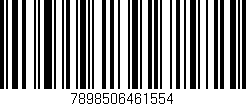 Código de barras (EAN, GTIN, SKU, ISBN): '7898506461554'