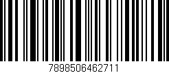 Código de barras (EAN, GTIN, SKU, ISBN): '7898506462711'