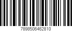Código de barras (EAN, GTIN, SKU, ISBN): '7898506462810'