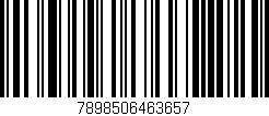 Código de barras (EAN, GTIN, SKU, ISBN): '7898506463657'
