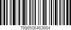 Código de barras (EAN, GTIN, SKU, ISBN): '7898506463664'