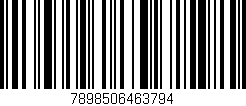 Código de barras (EAN, GTIN, SKU, ISBN): '7898506463794'