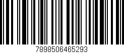 Código de barras (EAN, GTIN, SKU, ISBN): '7898506465293'