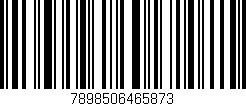Código de barras (EAN, GTIN, SKU, ISBN): '7898506465873'