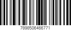 Código de barras (EAN, GTIN, SKU, ISBN): '7898506466771'