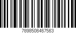 Código de barras (EAN, GTIN, SKU, ISBN): '7898506467563'