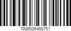 Código de barras (EAN, GTIN, SKU, ISBN): '7898506468751'