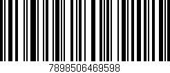 Código de barras (EAN, GTIN, SKU, ISBN): '7898506469598'
