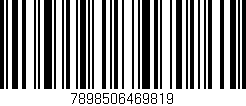 Código de barras (EAN, GTIN, SKU, ISBN): '7898506469819'