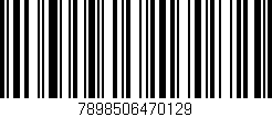 Código de barras (EAN, GTIN, SKU, ISBN): '7898506470129'