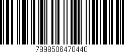 Código de barras (EAN, GTIN, SKU, ISBN): '7898506470440'