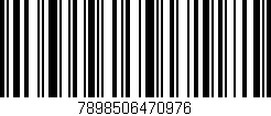 Código de barras (EAN, GTIN, SKU, ISBN): '7898506470976'