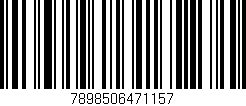 Código de barras (EAN, GTIN, SKU, ISBN): '7898506471157'