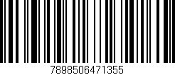 Código de barras (EAN, GTIN, SKU, ISBN): '7898506471355'