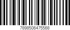 Código de barras (EAN, GTIN, SKU, ISBN): '7898506475568'