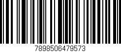Código de barras (EAN, GTIN, SKU, ISBN): '7898506479573'
