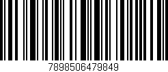 Código de barras (EAN, GTIN, SKU, ISBN): '7898506479849'