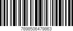 Código de barras (EAN, GTIN, SKU, ISBN): '7898506479863'