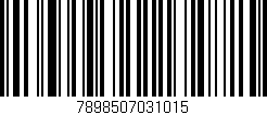 Código de barras (EAN, GTIN, SKU, ISBN): '7898507031015'