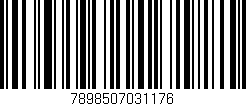 Código de barras (EAN, GTIN, SKU, ISBN): '7898507031176'