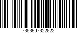 Código de barras (EAN, GTIN, SKU, ISBN): '7898507322823'