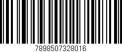 Código de barras (EAN, GTIN, SKU, ISBN): '7898507328016'
