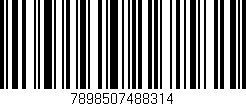 Código de barras (EAN, GTIN, SKU, ISBN): '7898507488314'