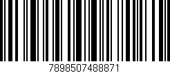 Código de barras (EAN, GTIN, SKU, ISBN): '7898507488871'