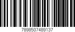 Código de barras (EAN, GTIN, SKU, ISBN): '7898507489137'