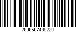 Código de barras (EAN, GTIN, SKU, ISBN): '7898507489229'