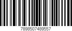 Código de barras (EAN, GTIN, SKU, ISBN): '7898507489557'