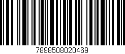Código de barras (EAN, GTIN, SKU, ISBN): '7898508020469'