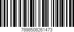 Código de barras (EAN, GTIN, SKU, ISBN): '7898508261473'
