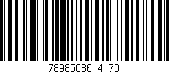 Código de barras (EAN, GTIN, SKU, ISBN): '7898508614170'
