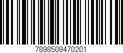 Código de barras (EAN, GTIN, SKU, ISBN): '7898509470201'