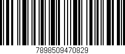 Código de barras (EAN, GTIN, SKU, ISBN): '7898509470829'